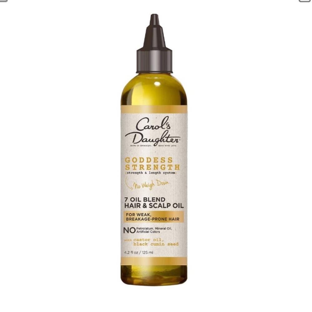 BNIB Carols Daughter Goddess Strength Castor
Hair Oil 4.2 fl oz